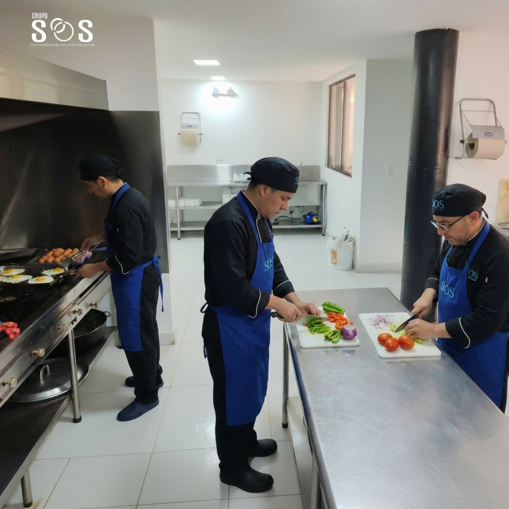 Cocina profesional - Preparación de alimentos
